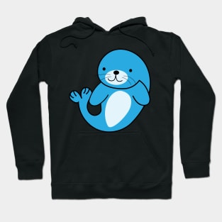 Adorable Blue Seal Hoodie